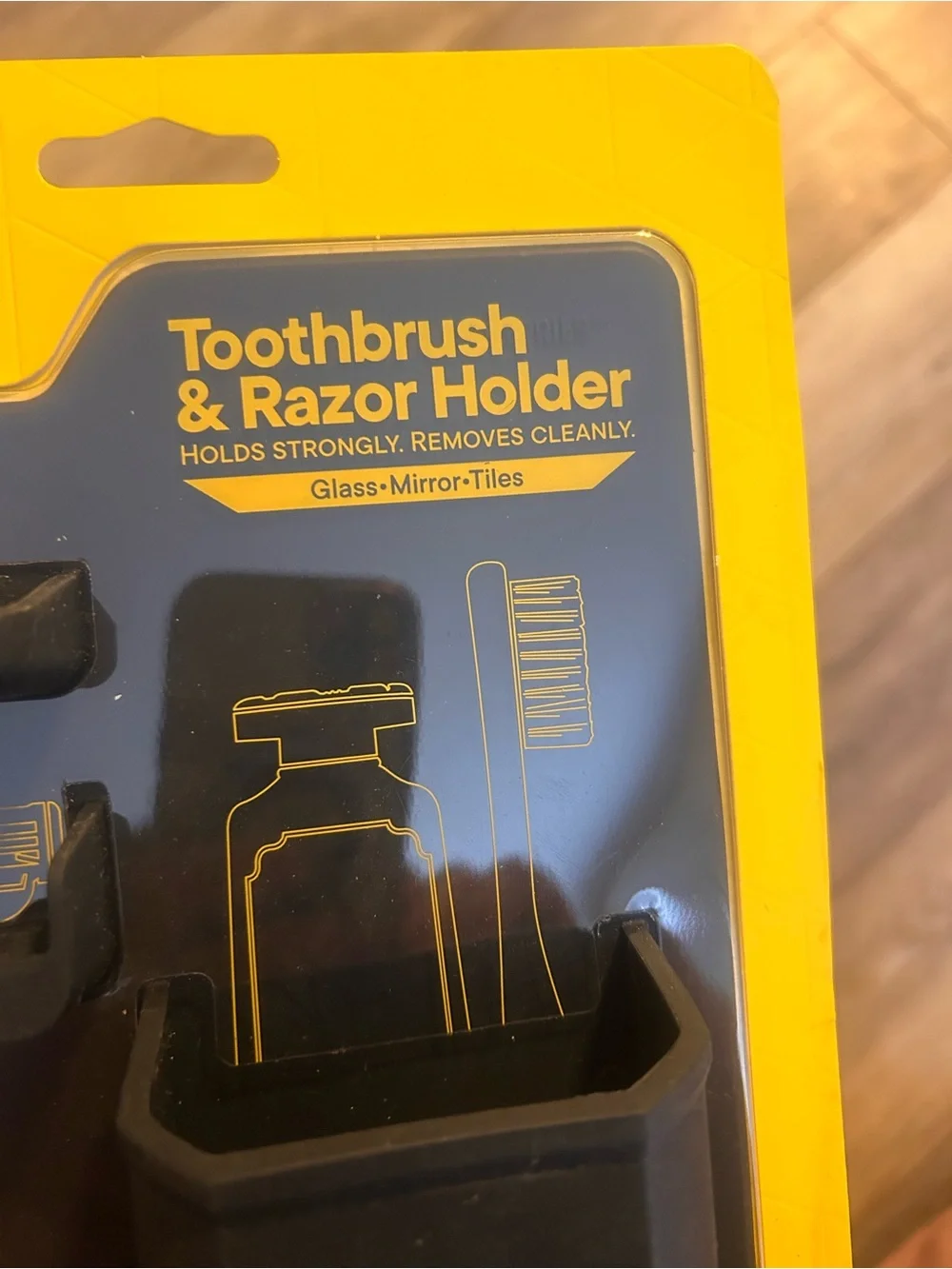 Tooletries black toothbrush